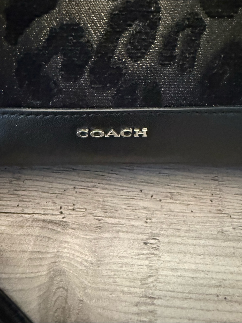Coach Madison Ocelot Print Wristlet - Picture 2 of 6